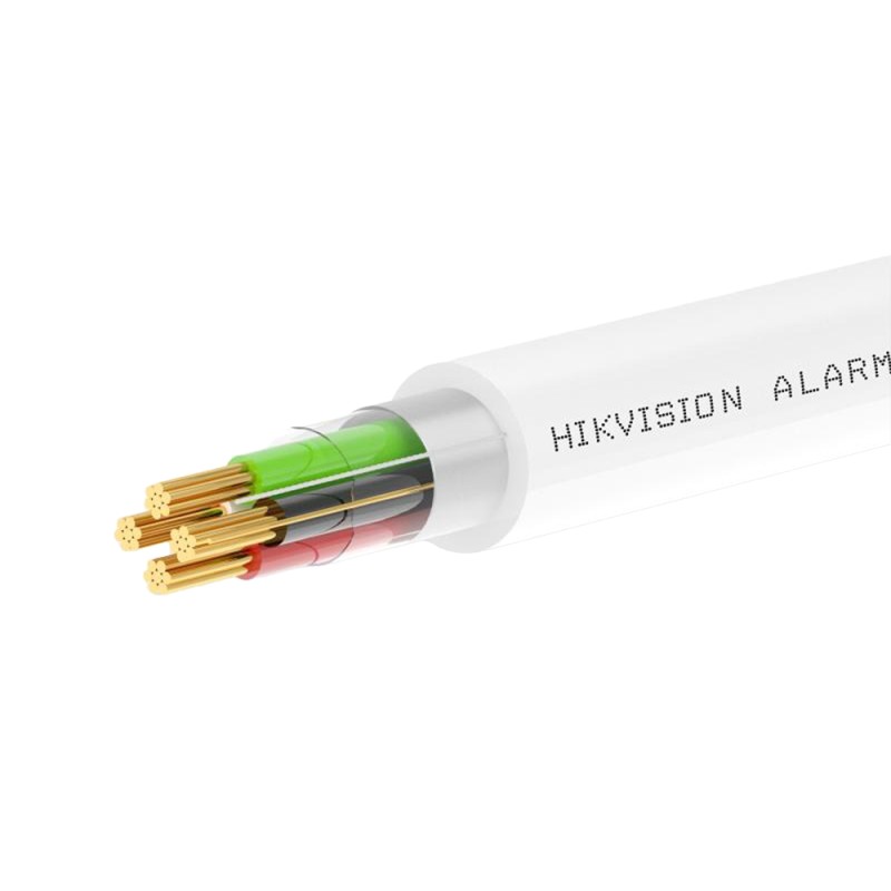 HikVision | Hochwertige Hybrid-Verkabelung für Sicherheitssysteme | DS-1AC2A2BPL1 White 100m