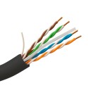 SAFIRE | Starres UTP-Kabel Kategorie 6 für den Außenbereich, 305m Rolle | UTP6-305-BC-OUTDOOR