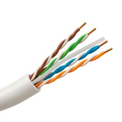 SAFIRE | Starres UTP-Kabel Kategorie 6 für den Außenbereich, 305m | UTP6-305-BC-OUTDOOR-BW