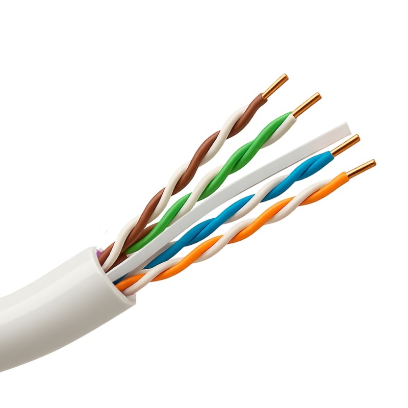 SAFIRE | Starres UTP-Kabel Kategorie 6 für den Außenbereich, 305m | UTP6-305-BC-OUTDOOR-BW