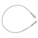 SAFIRE | UTP Kabel Ethernet Verbinder RJ45 Kategorie 6 0,3 m Weiße Farbe | UTP6-H-03W