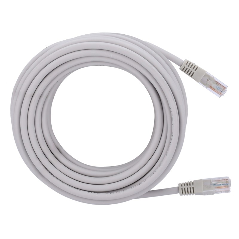 SAFIRE | UTP Kabel Ethernet Verbinder RJ45 Kategorie 6 10m Weiß | UTP6-H-10W