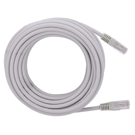 SAFIRE | UTP Kabel Ethernet mit RJ45 Verbinder, Kategorie 6, 15m, Weiß | UTP6-H-15W