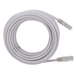 SAFIRE | UTP Kabel Ethernet mit RJ45 Verbinder, Kategorie 6, 20m, Weiß | UTP6-H-20W