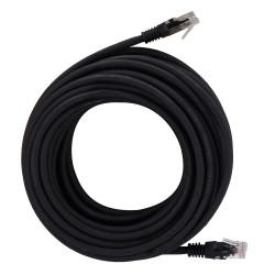 SAFIRE | UTP Kabel Ethernet Verbinder RJ45 Kategorie 6 2m Schwarz | UTP6-H-2BK