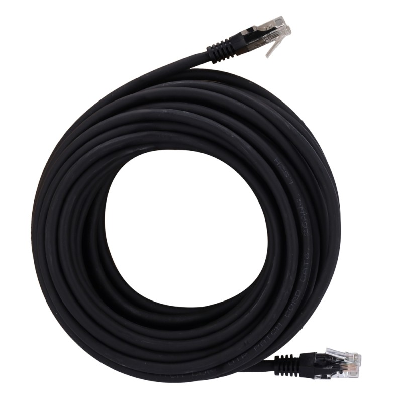 SAFIRE | UTP Kabel Ethernet Verbinder RJ45 Kategorie 6 2m Schwarz | UTP6-H-2BK