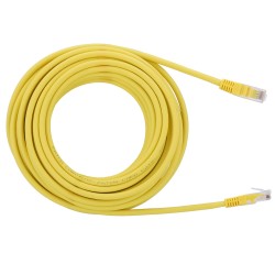 SAFIRE | UTP Kabel Ethernet Verbinder RJ45 Kategorie 6 2m Gelb | UTP6-H-2Y