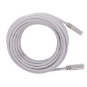 SAFIRE | UTP Kabel Ethernet Verbinder RJ45 Kategorie 6 30 m Weiße Farbe | UTP6-H-30W