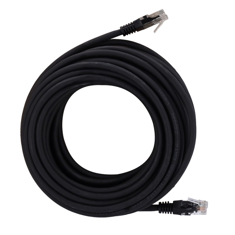 SAFIRE | UTP Kabel Ethernet Verbinder RJ45 Kategorie 6 5m Schwarz | UTP6-H-5BK