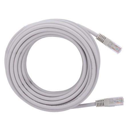 UTP Kabel - Ethernet - Verbinder RJ45 - Kategorie 6 - 5 m - Weiße Farbe