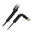 Flexibles UTP-Kabel - Ethernet - Verbinder RJ45 - Kategorie 6A - 2 m - Farbe schwarz