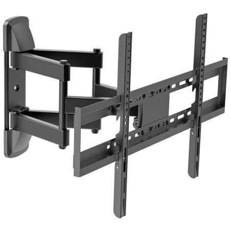 Bracket with arm - Supported weight 45Kg - VESA 600x400mm - Distance to wall from 75-445mm - Tilt +10º / -10º - Rotation