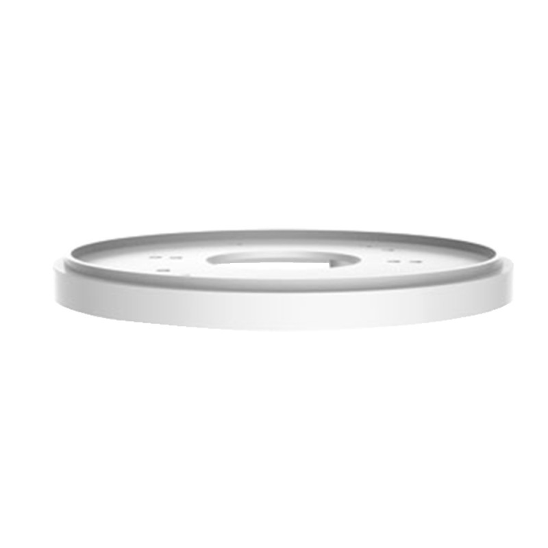 Adapter - For dome and bullet cameras - Aluminium alloy - White colour - Cable pin - 109 mm (base diameter) x 19 (W)