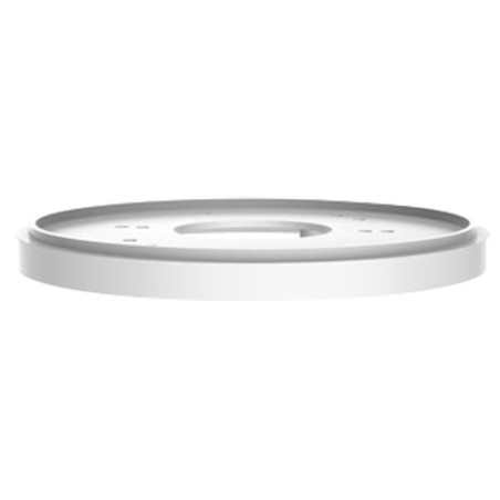 Adapter - For dome cameras - Aluminium alloy - White colour - Cable pin - 145 mm (base diameter) x 13 (W)