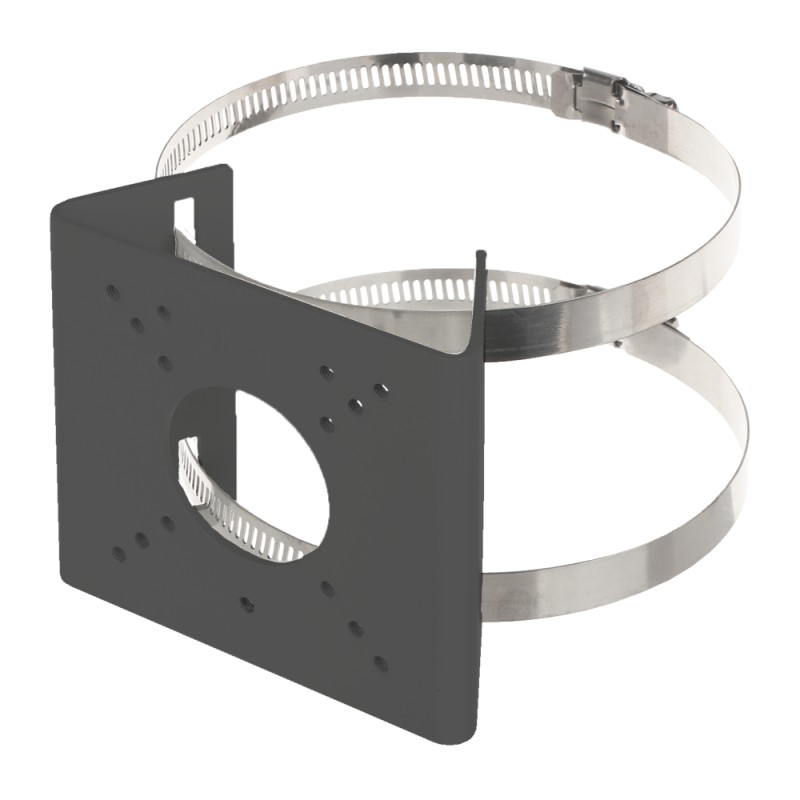 Mast support, 55~127mm, cable pin | UV-TR-UP06-B-IN-BLACK
