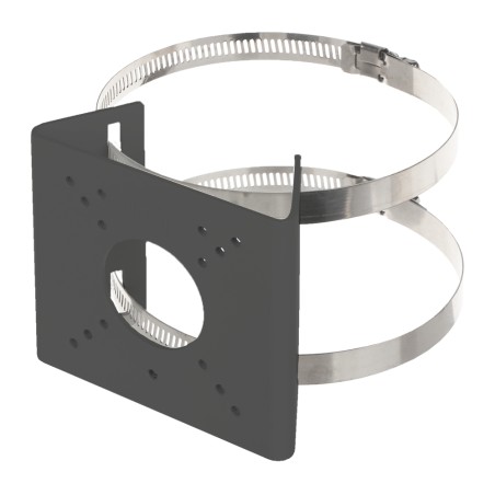 Mast support, 55~127mm, cable pin | UV-TR-UP06-B-IN-BLACK