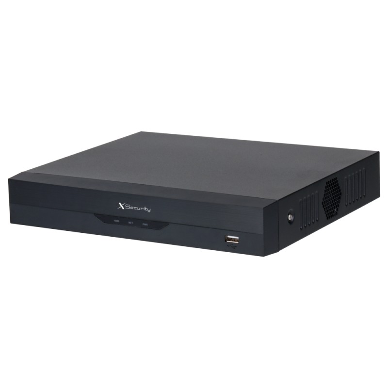 Videorekorder 5n1 X-Security - 16 CH HDTVI/HDCVI/AHD/CVBS + 8 IP - Maximale Auflösung 5 Mpx - Audio über Koaxialkabel | SMD | Ac