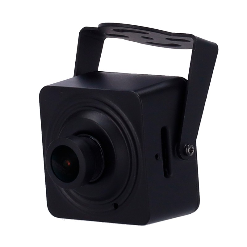 AI Wi-Fi Mini IP-Kamera EASY-P - 4MP | Linse 2.8 mm - Mikrofon | WDR 120 dB - KI durch Menschen und/oder Fahrzeuge - Wi-Fi | P2P
