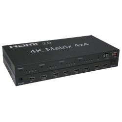 HDMI-Signalmatrix - Erlaubt 4x4 - Auflösung 4K