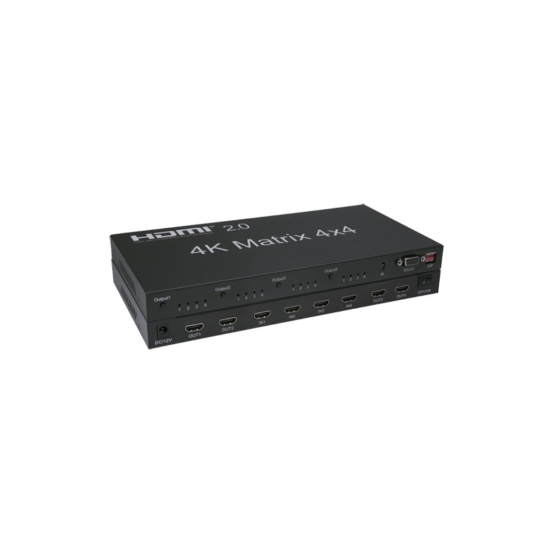 HDMI-Signalmatrix - Erlaubt 4x4 - Auflösung 4K