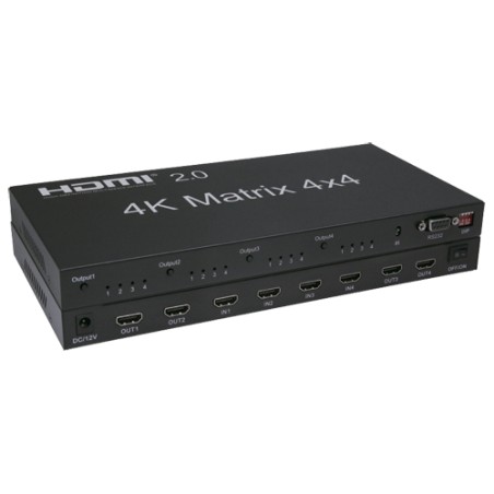 HDMI-Signalmatrix - Erlaubt 4x4 - Auflösung 4K