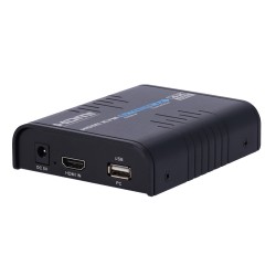 HDMI-IP-Signalmatrix - Aktiviert NxM - Auflösung 4K - Enthält 1 Sender - KVM-Funktion