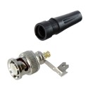 SAFIRE-Stecker - BNC zum Schrauben - Kompatibel mit jedem Kabel - Universal, Sie brauchen keine Crimper - Benötigt nur einen Sch