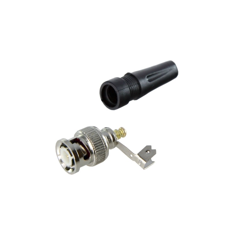 SAFIRE-Stecker - BNC zum Schrauben - Kompatibel mit jedem Kabel - Universal, Sie brauchen keine Crimper - Benötigt nur einen Sch