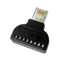 Adapter von RJ45 zum Terminal - Stecker RJ45 männlich - Anschlüsse 8