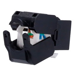 UTP-Kabelanschluss - Ausgangsstecker RJ45 - Kompatible UTP-Kategorie 6 - Einfache Installation ohne Werkzeuge - Geringe Verluste