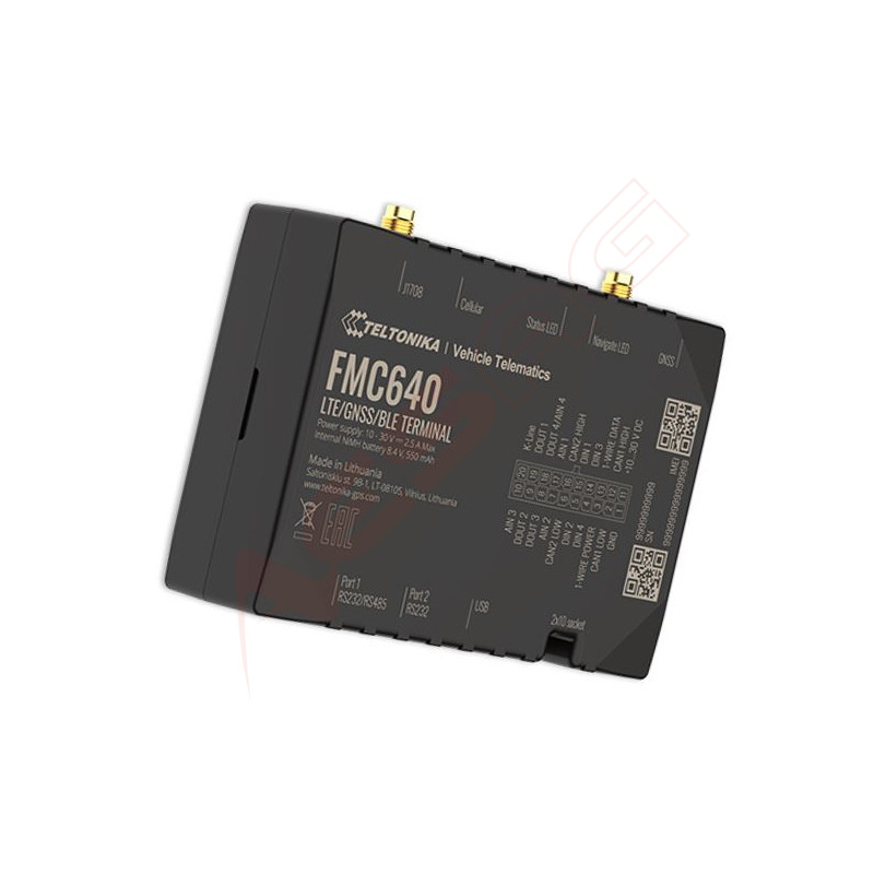 Teltonika | GPS vehicle tracker, LTE/3G/2G/GNSS/BLE 4.0
