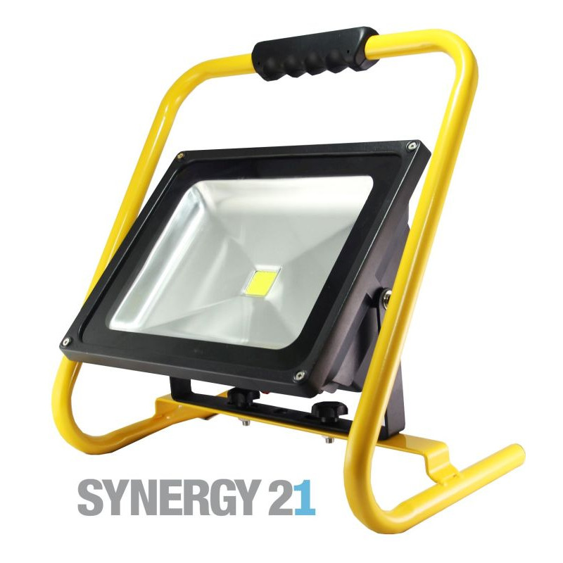 Synergy 21 LED AKKU Baustrahler 50W gelb/kaltweiß - 109490 - 1