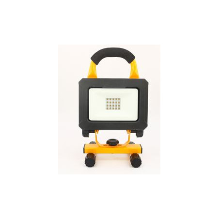 Synergy 21 LED UV-C battery disinfection light construction spotlight 10W yellow - 184327 - 1