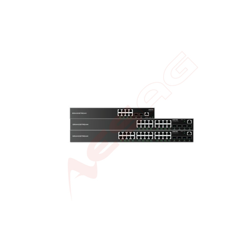 Grandstream GWN7801, Managed Switch, 8x Gigabit ports, 2x SFP, L2 layer Grandstream - Artmar Electronic & Security AG 