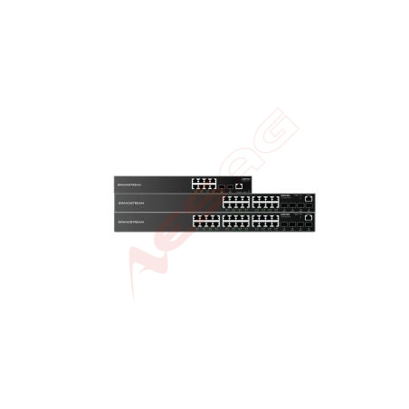 Grandstream GWN7801, Managed Switch, 8x Gigabit ports, 2x SFP, L2 layer Grandstream - Artmar Electronic & Security AG