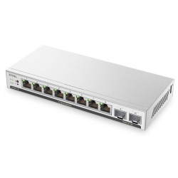 Zyxel Switch smart managed Layer2 10 Port &bull 8x 1 GbE &bull 2x SFP &bull Desktop &bull Lüfterlos &bull NebulaFlex &bull GS191