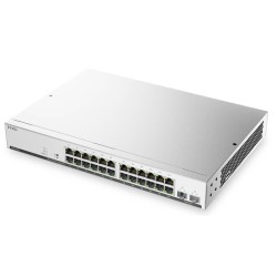 Zyxel Switch smart managed Layer2 26 Port &bull 24x 1 GbE &bull PoE Budget 180 Watt &bull 24x PoE at &bull 2x SFP &bull 19" &bul