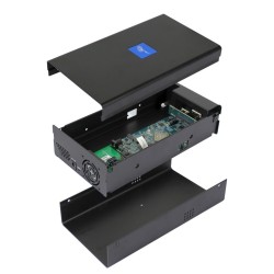 ALLNET Videoserver NVR Box mit Networkoptix Server, RK3399, 4GB, ALL2289-4GB für 3,5" HDD/SSD