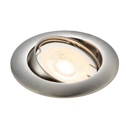 Synergy 21 LED Retrofit GU10 / GX5, 3 Deckeneinbausatz D07-silber