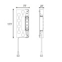 Synergy 21 LED Mauerstrahler ARGOS IP65 ww