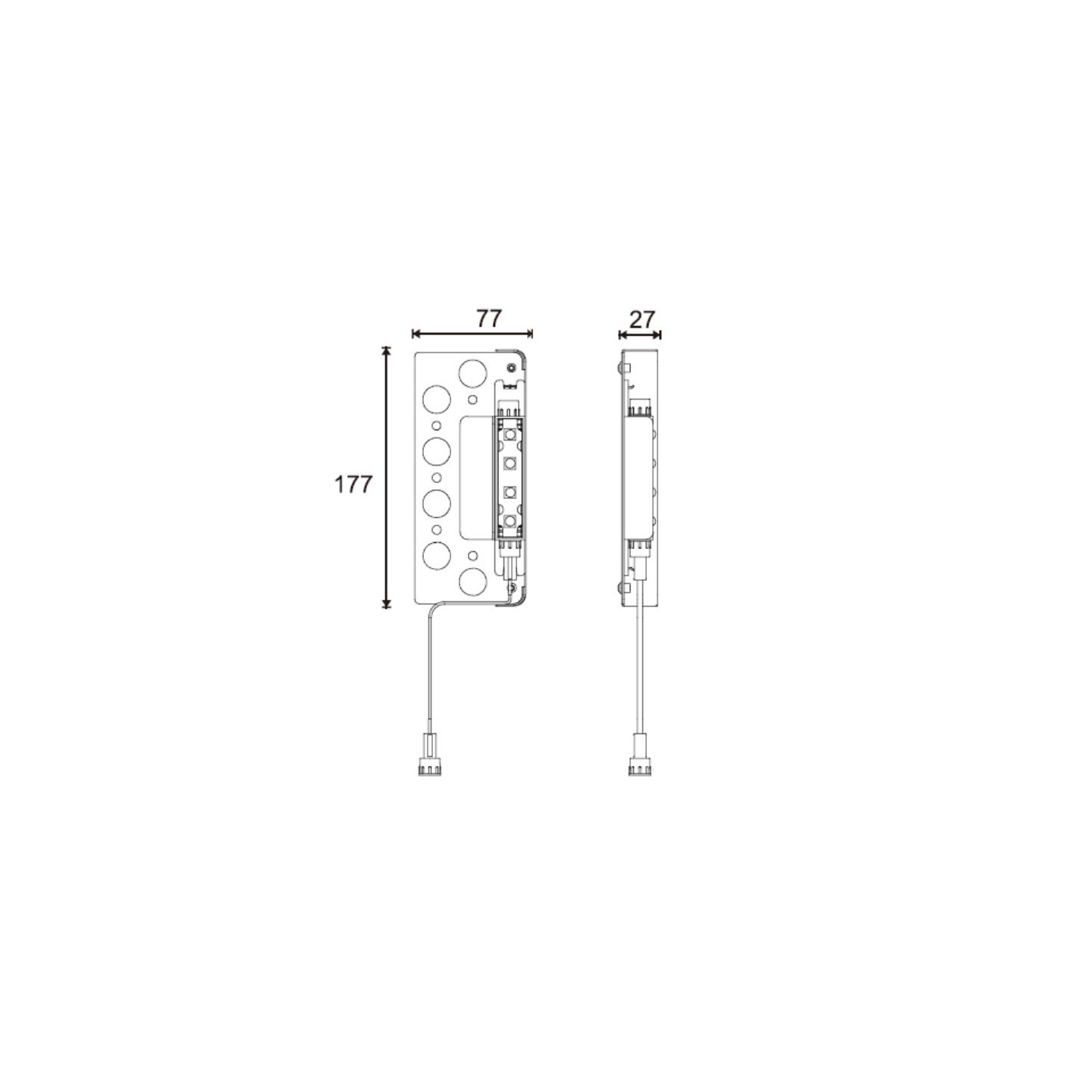 Synergy 21 LED Mauerstrahler ARGOS IP65 RGB