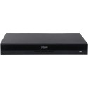 IP-PoE-Rekorder, 4 Kanäle IP, 4 Kanäle PoE, 2x SATA à 20 TB, 1U, schwarz