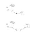 Passive PoE adapter (pair) for IP cameras