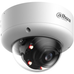 IP-Dome-Kamera, 4 MP, 8 - 32 mm, IR 80 m, IP67, IK10, weiß