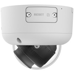 IP-Dome-Kamera, 6 MP, 2,7 - 12 mm, IR 60 m, IP67, IK10, weiß
