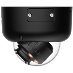 IP-Dome-Kamera, 8 MP, 2,8 mm, IR 60 m, IP67, IK10, schwarz