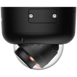 IP-Dome-Kamera, 8 MP, 2,7 - 12 mm, IR 60 m, IP67, IK10, schwarz