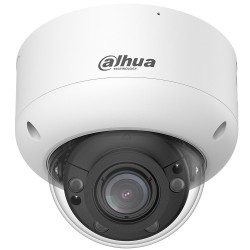 IP-Dome-Kamera, 8 MP, 2,7 - 12 mm, IR 60 m, IP67, IK10, weiß
