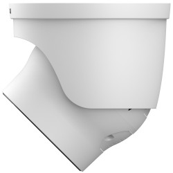 IP-Eyeball-Kamera, 6 MP, 2,7 - 12 mm, IR 60 m, IP67, IK10, weiß