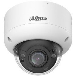 IP-Dome-Kamera, 4 MP, 2,7 - 12 mm, IR 60 m, IP67, IK10, weiß